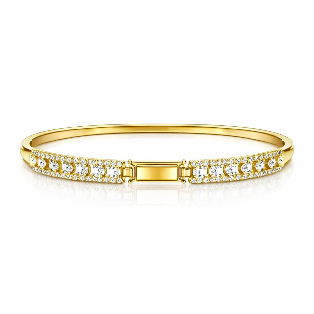 14 Karat Yellow Gold Bangle