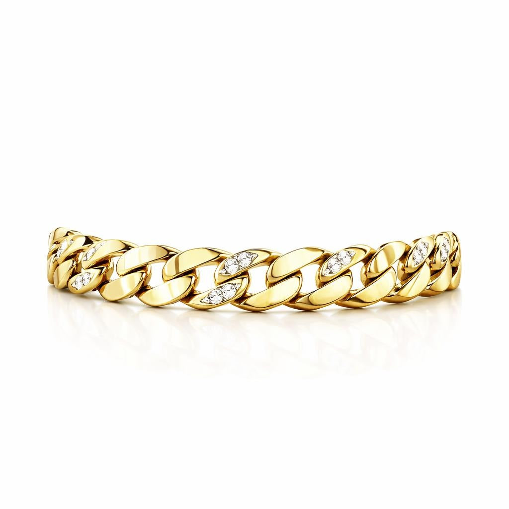 Turkish Hollow Miami Bracelet