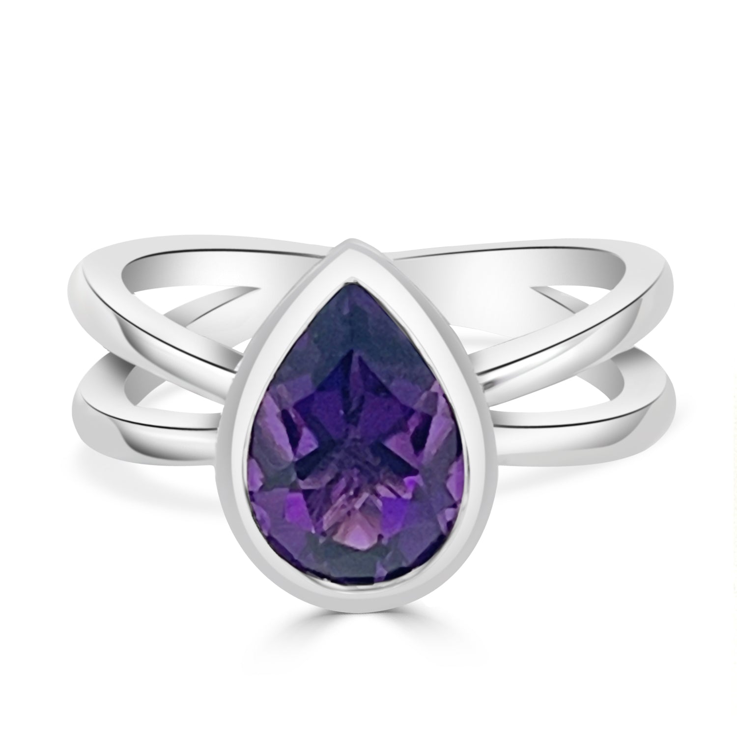 Sterling Silver Amethyst Ring: Elegant and Timeless