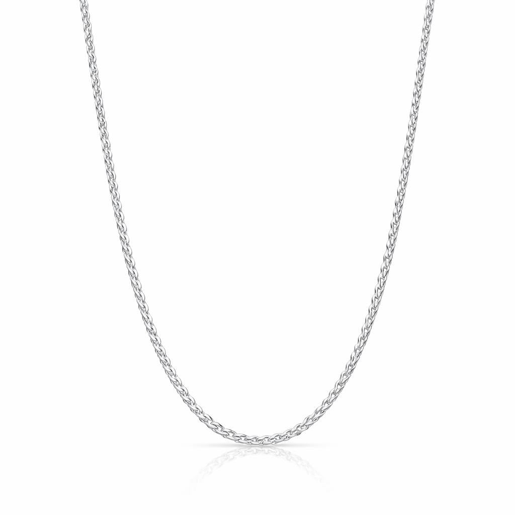 14 Karat White Gold Chain