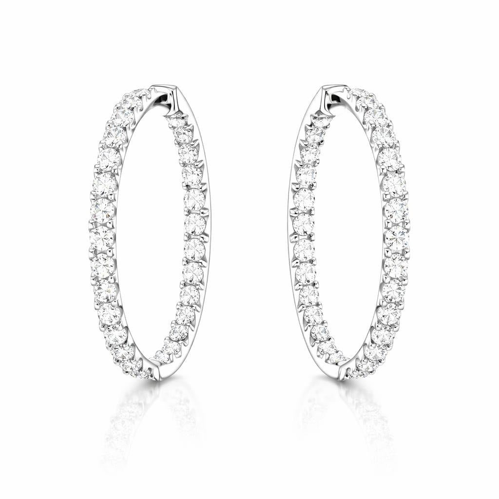 14 Karat Yellow Gold Medium Earrings