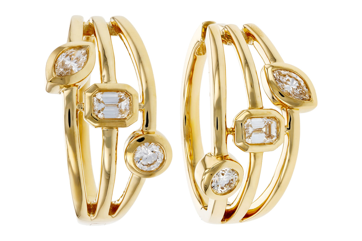 14 Karat Yellow Gold Earrings
