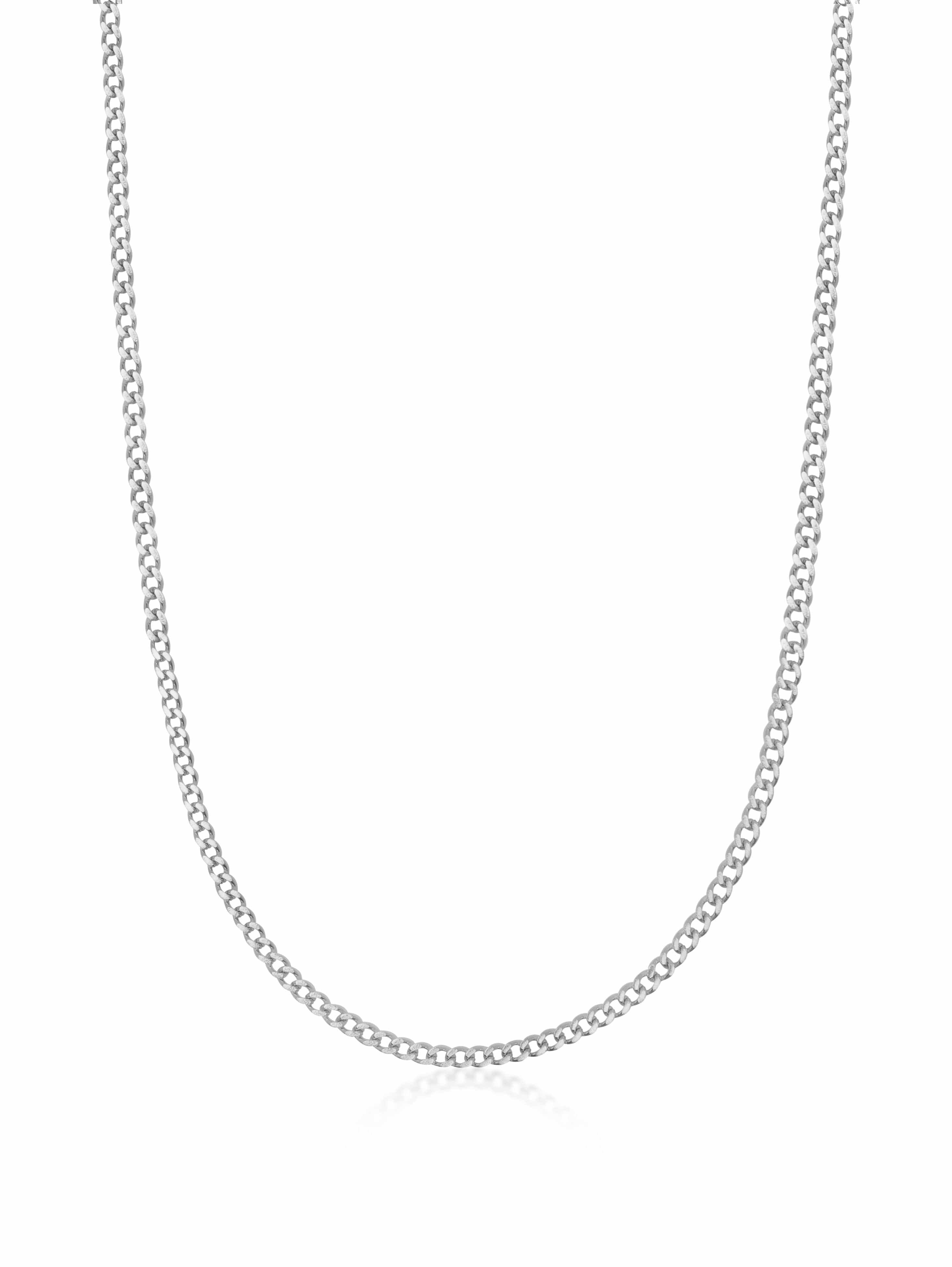 Sterling Silver Chain Necklace - Timeless Elegance