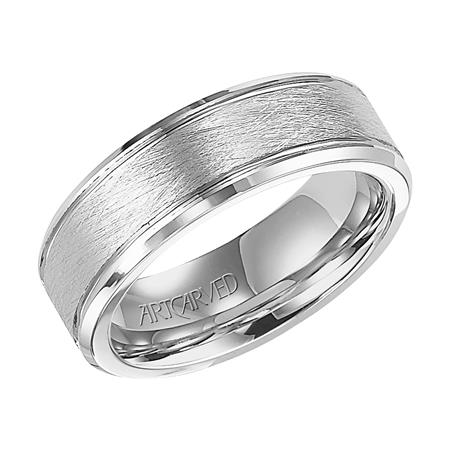 Timeless Tungsten Carbide Wedding Band for Him