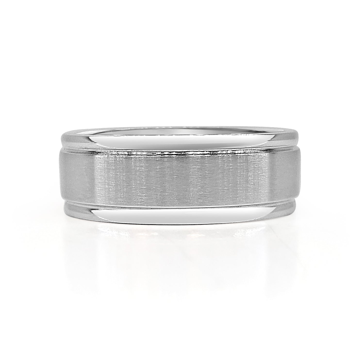 Stainless Steel Wedding Band - Classic and Durable Design