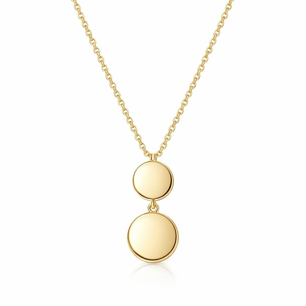 10 Karat Yellow Gold Adjustable Diamond Cut Chain