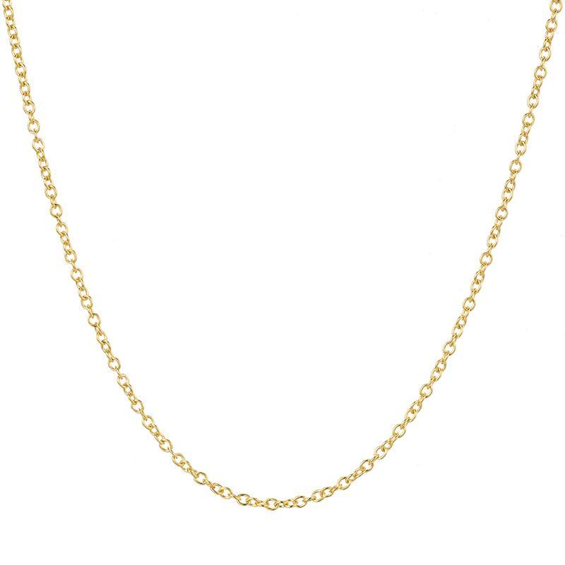 Estate 14 Karat Yellow Gold Chain Necklace