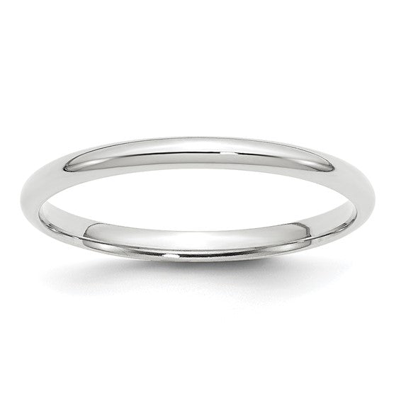 Sure! How about Luxurious Comfort: 14K White Gold Wedding Band with Comfort Fit Design?