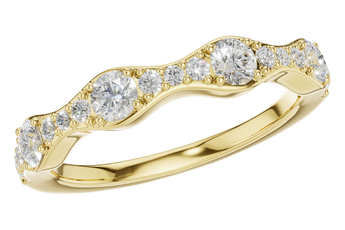 14 Karat Yellow Gold Wedding Band