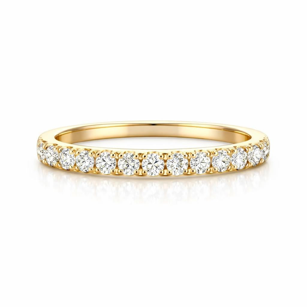 14 Karat Yellow Gold Wedding Band
