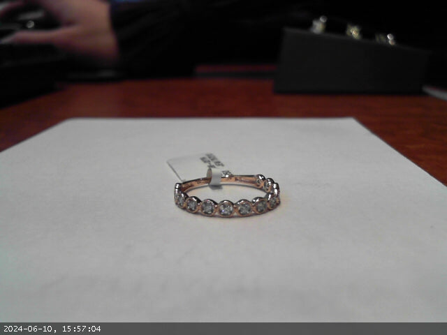Exquisite 14 Karat Rose Gold Ring