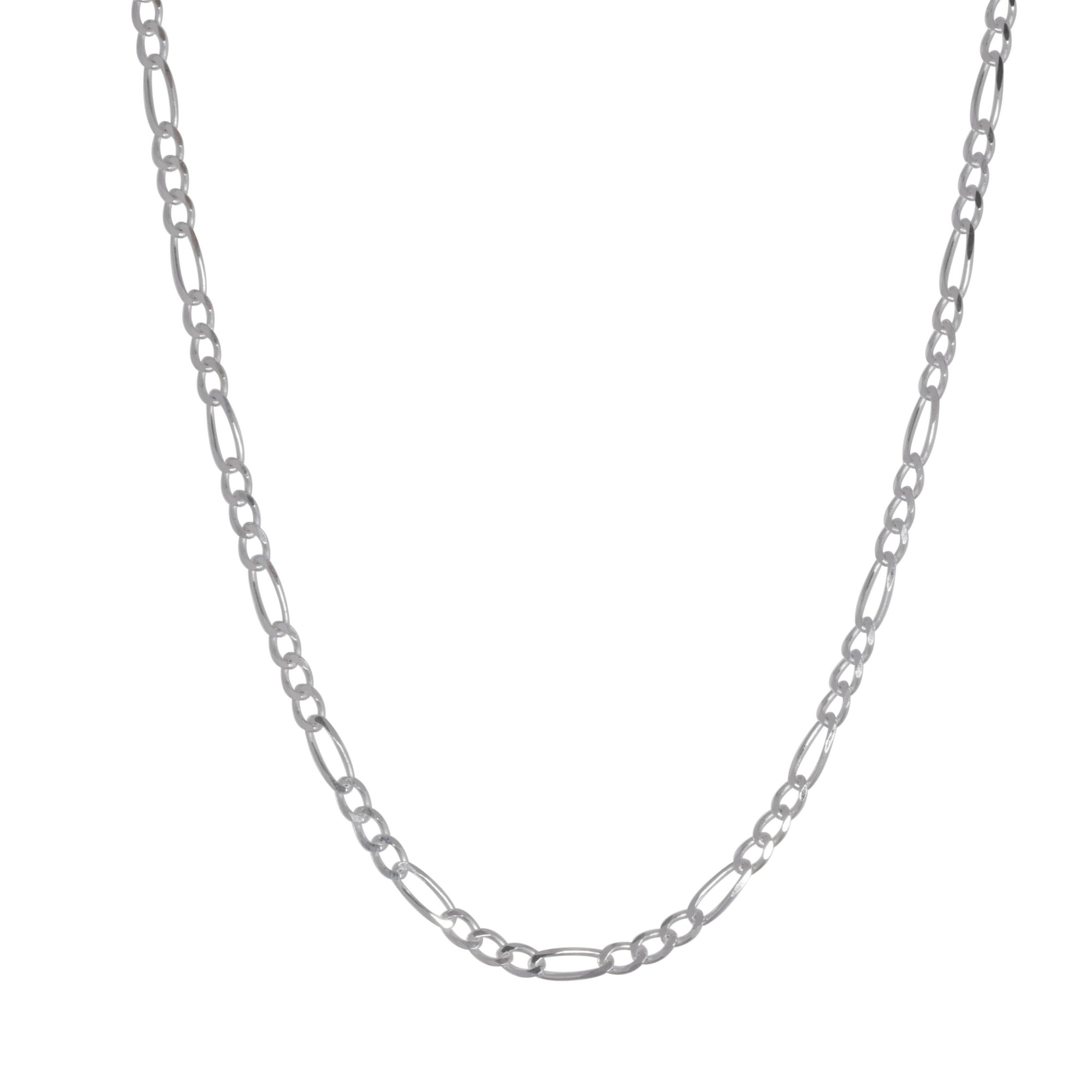 Sparkling Sterling Silver Chain Necklace
