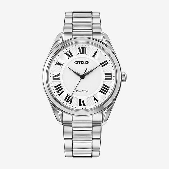 Citizen Ladies Stainless Steel Watch with Elegant Roman Numerals