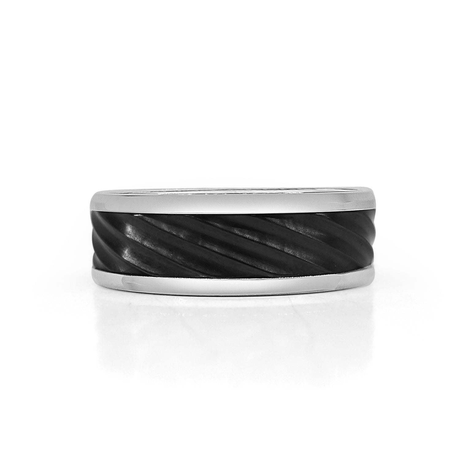 Titanium Forever: Sleek Wedding Band for Him or Her