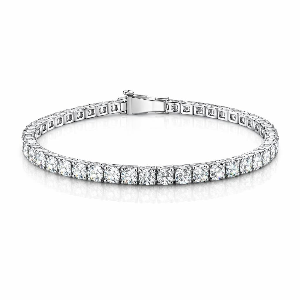 14 Karat White Gold Bracelet