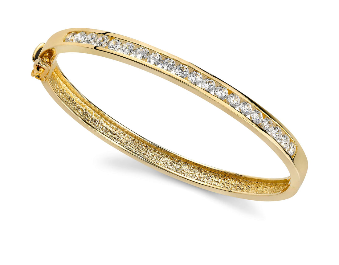 Elegant Sterling Silver Bangle
