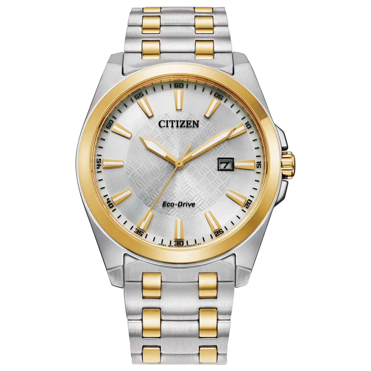 Sure, how about Peyten Mens Watch with White Dial and Stainless Steel Band?