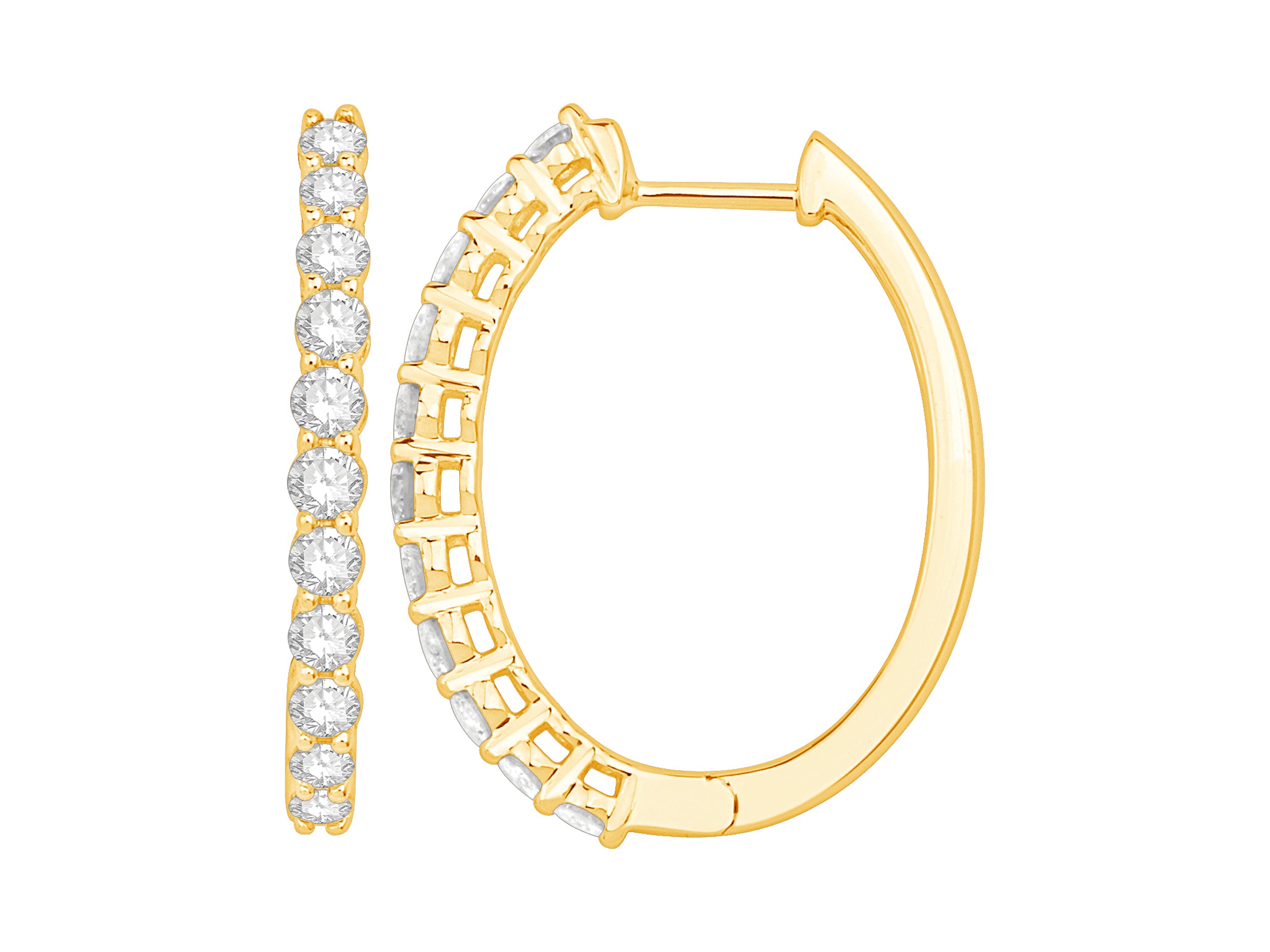 14 Karat Yellow Gold Earrings