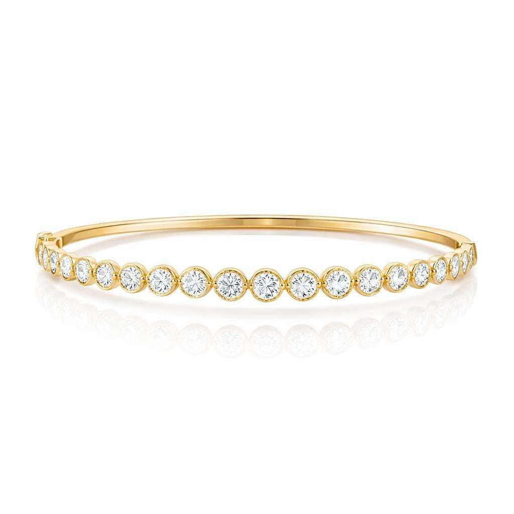 14 Karat Yellow Gold Bangle