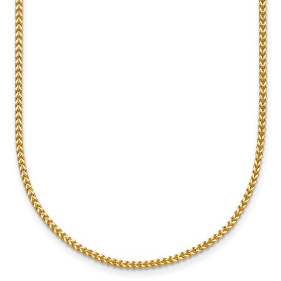 Golden Elegance: Gold Plated Sterling Silver Chain Necklace