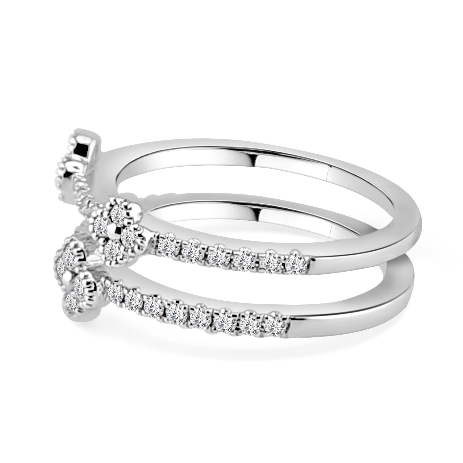 14 Karat Yellow Gold Ring with Natural Diamond 0.54 Carats