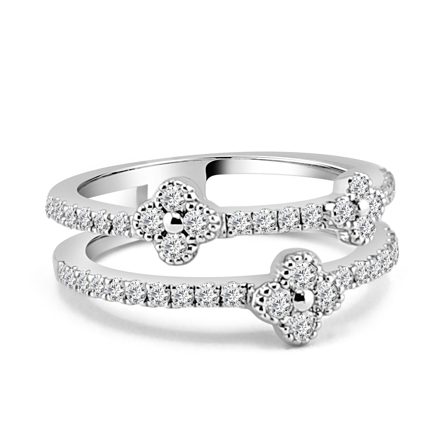 14 Karat Yellow Gold Ring with Natural Diamond 0.54 Carats