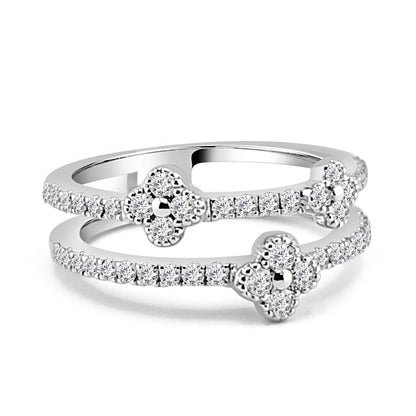 14 Karat Yellow Gold Ring with Natural Diamond 0.54 Carats