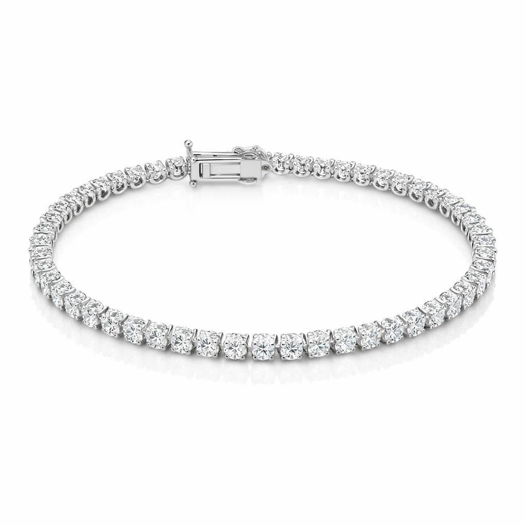 Elegant Sterling Silver Bracelet