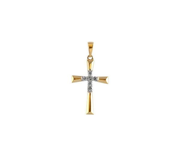 Sure! How about 14 Karat Yellow Gold Natural Diamond Pendant Necklace - 0.09 Carat?
