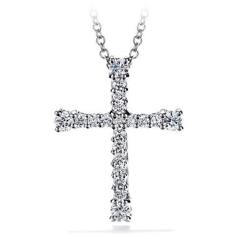 Divine Sparkle: 18 Karat White Gold Necklace with 0.50 ct Natural Diamond