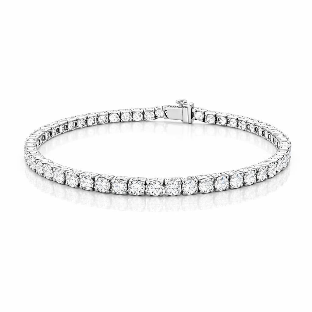 Elegant Sterling Silver Bracelet