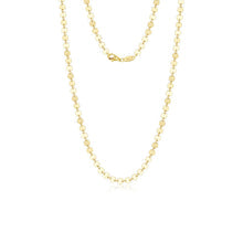Gold Plated Sterling Silver Lola Disc Chain Necklace