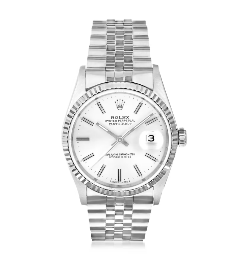 Rolex Datejust 16030 White Dial Watch