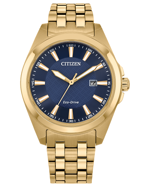 Citizen Mens Watch - Peyten with Blue Dial and Stainless Steel