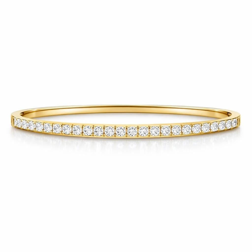 14 Karat Yellow Gold Bangle