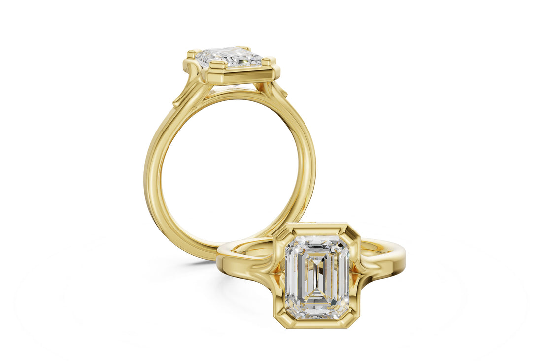 14 Karat Yellow Gold Engagement Mounting