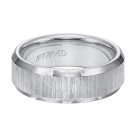 Elegant Tungsten Carbide Wedding Band