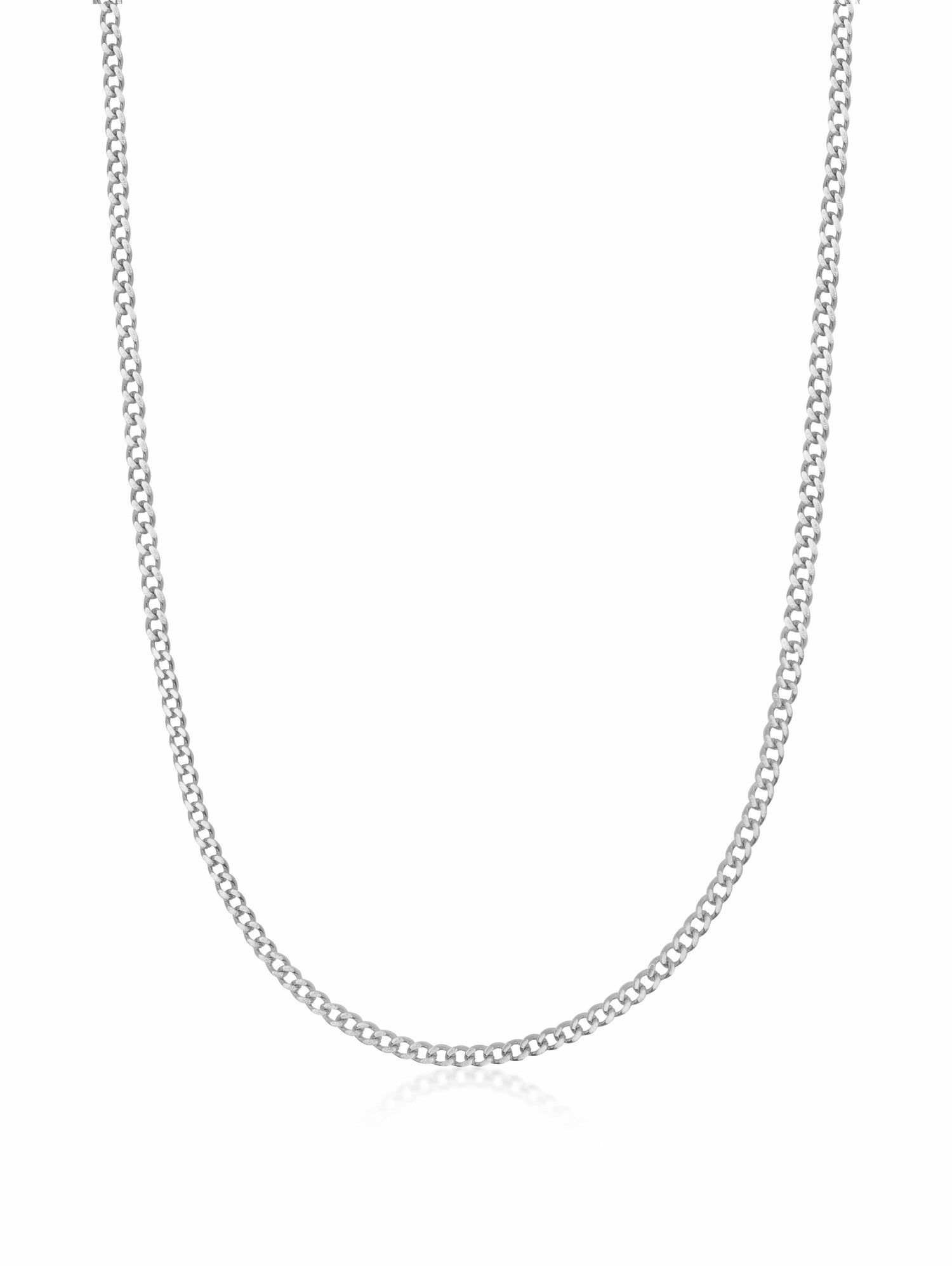 Sterling Silver Chain Necklace - Timeless Elegance