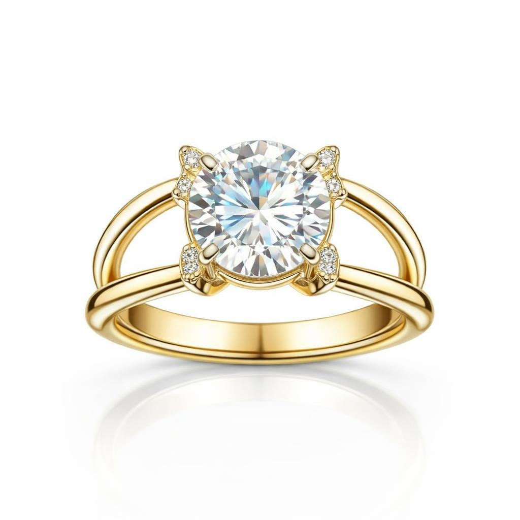 14 Karat Yellow Gold Ring