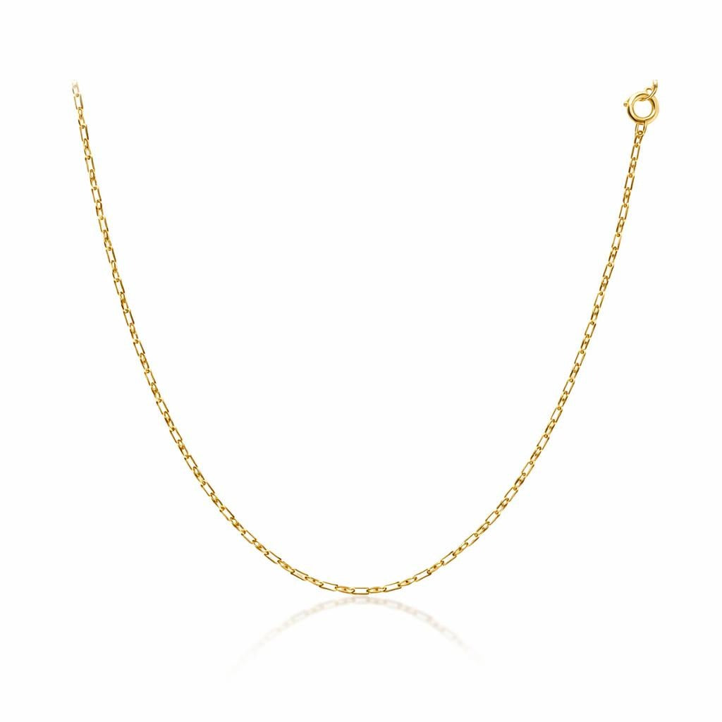 14 Karat Yellow Gold Fancy Link Chain