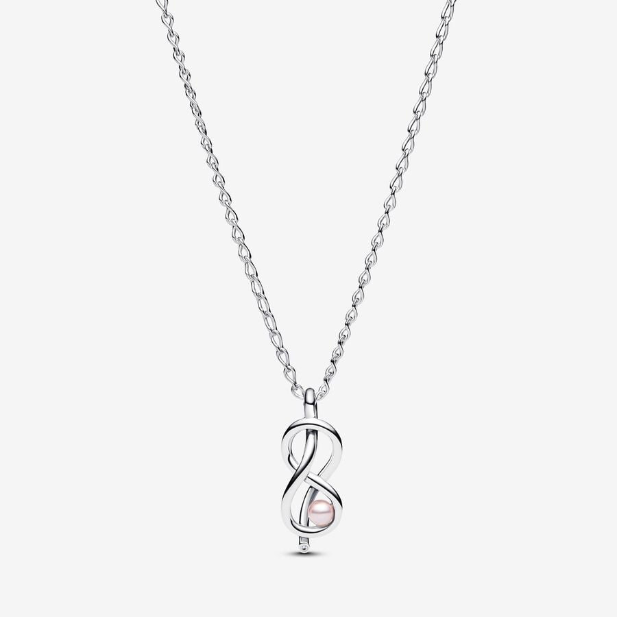 Infinity Knot Collier Necklace