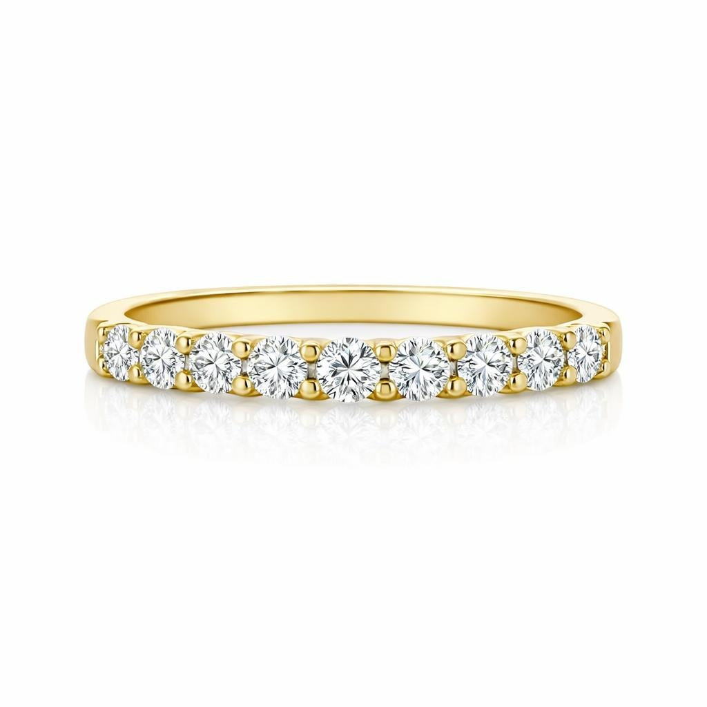 14 Karat Yellow Gold Wedding Band