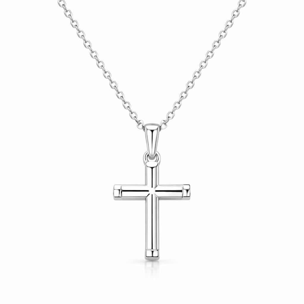 10 Karat White Gold Diamond Cut Chain