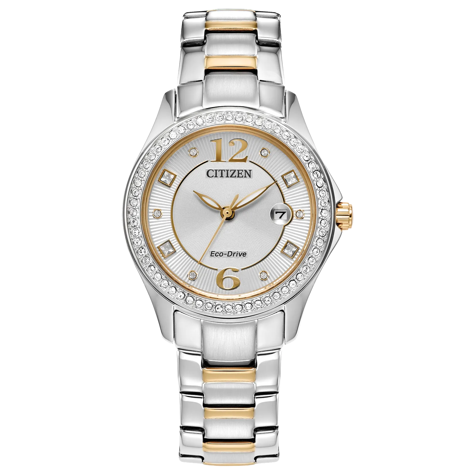 Dazzling Crystal Ladies Stainless Steel Watch
