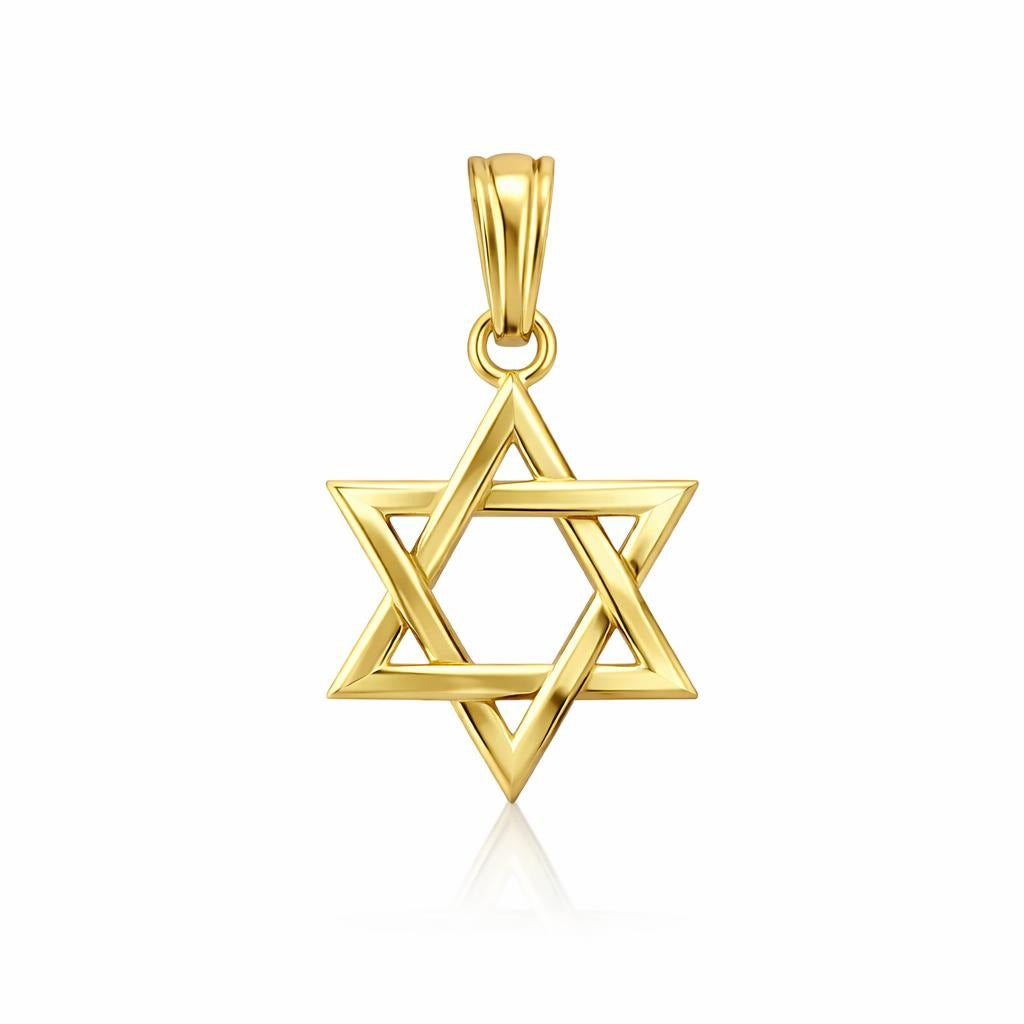 14 Karat Yellow Gold Star Charm