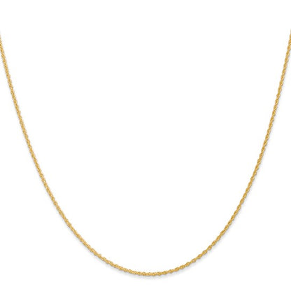 14 Karat Yellow Gold Baby Rope Chain