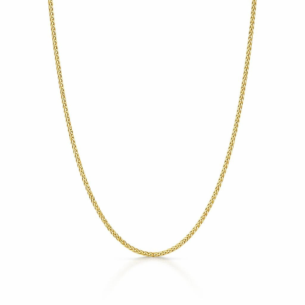 10 Karat Yellow Gold Diamond Cut Chain