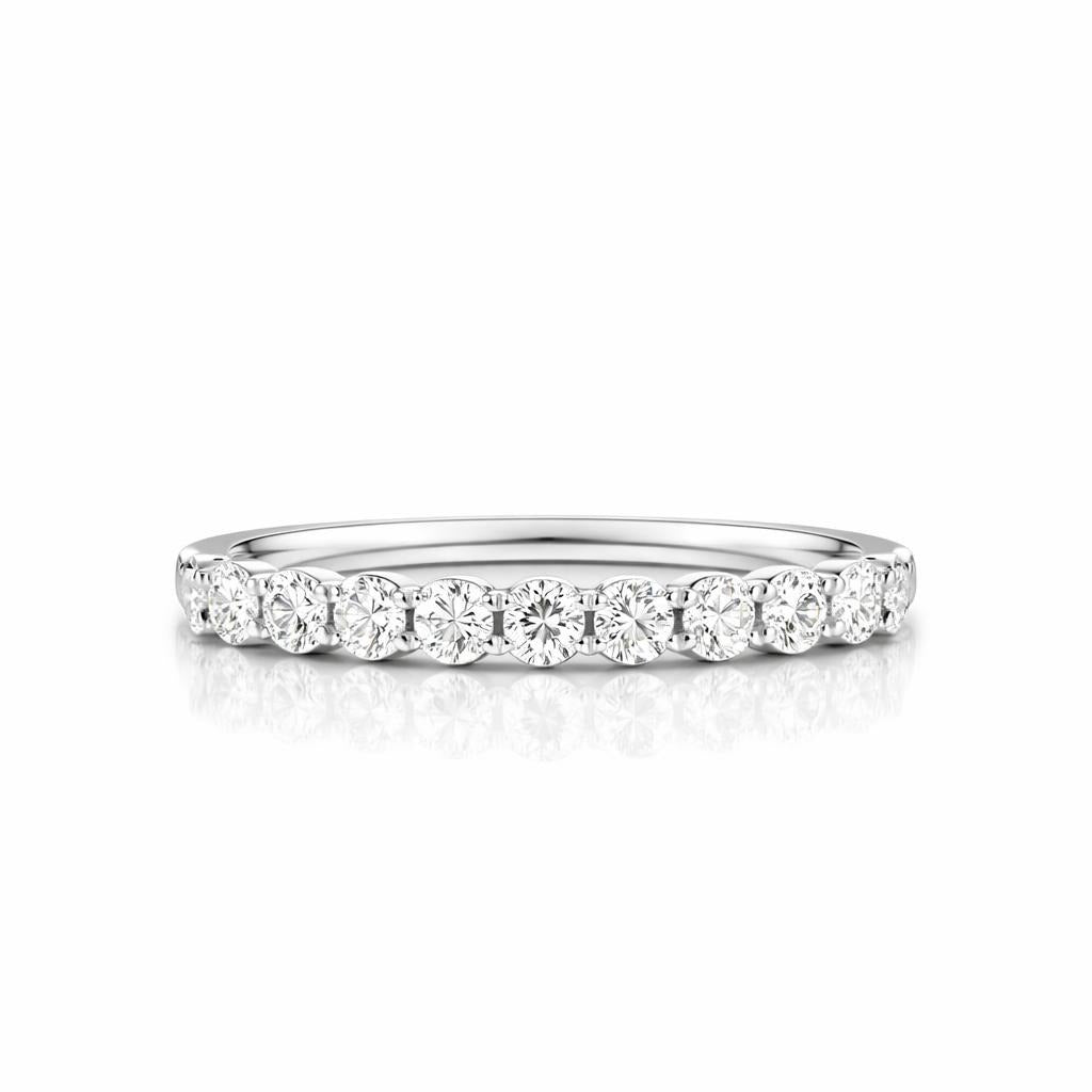 10 Karat Yellow Gold Fancy Row Wedding Band