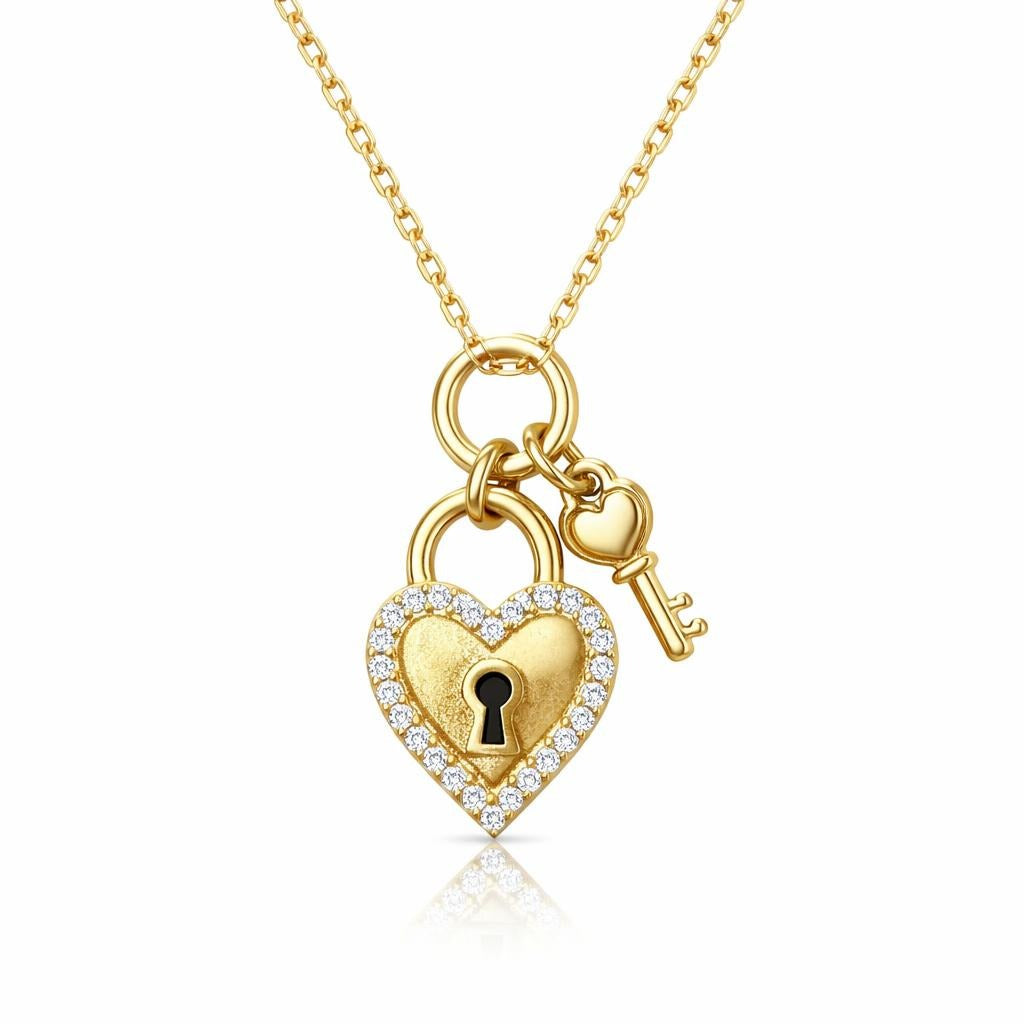 Lock And Key Necklace