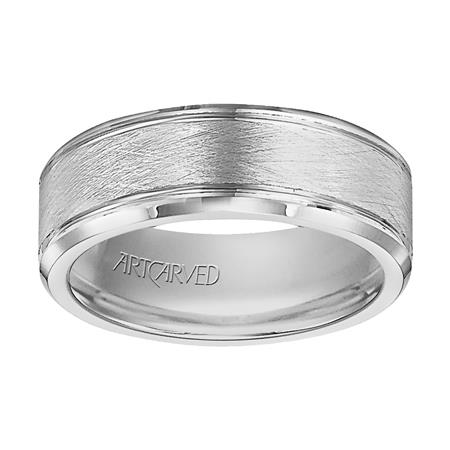 Timeless Tungsten Carbide Wedding Band for Him